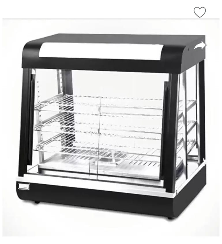Hot Food Display Warmer (Black)